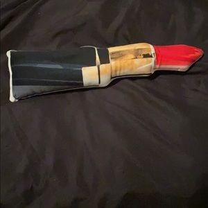 Lipstick Shaped Pillow